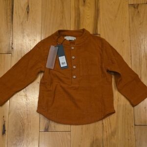 The Sunday Collective Kids Autumnal Cotton Top NWT